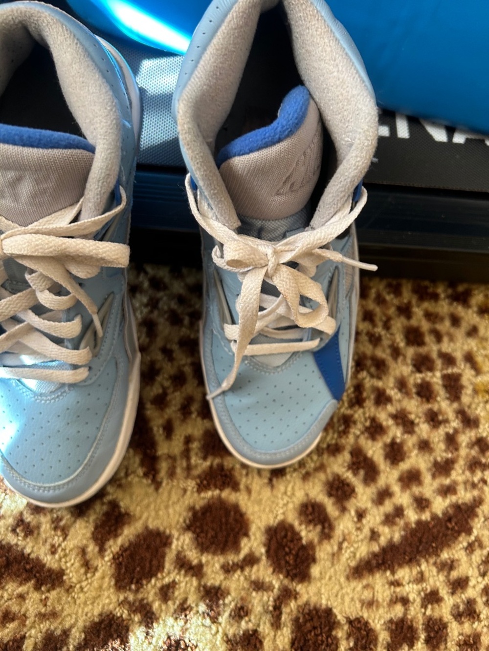 Used sneakers